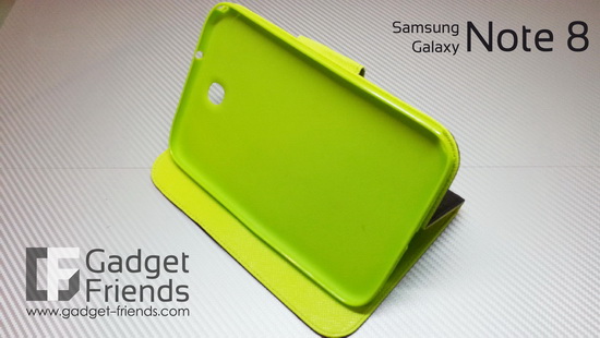 เคส Samsung Galaxy Note8 Leather Stand - เคสหนัง ผิวสัมผัสเม็ดทราย จับกระชับมือ ตัวเคสสามารถจับวางเป็น Stand ขณะใช้งาน TPU ห่อหุ้มรอบตัวเครื่่องทั้ง 4 ด้าน ปิดด้วยกระดุมล็อคอย่างแน่นหนา ตกยังไงก็ปลอดภัย คุณภาพเยี่ยม By Gadget Friends