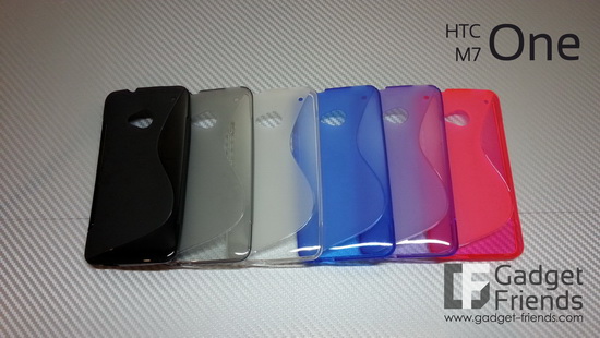 เคส HTC One M7 [TPU] เคส TPU เนื้อหนายืดหยุ่นไม่ยืดย้วยปกป้องตัวเครื่องรอบด้าน สีสันสดใส By Gadget Friends
