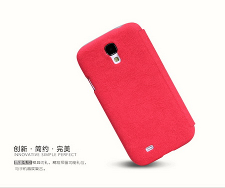 Nillkin-Tree-texture Leather-Samsung-Galaxy-S4-ซองหนังปิดหน้าจอ