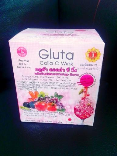 กลูต้า คอลล่า ซีวิ้งค์ {gluta colla c wink} 