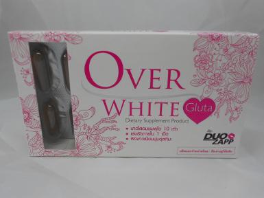 โอเว่อร์ ไวท์ กลูต้า Over white gluta by Duo Zapp