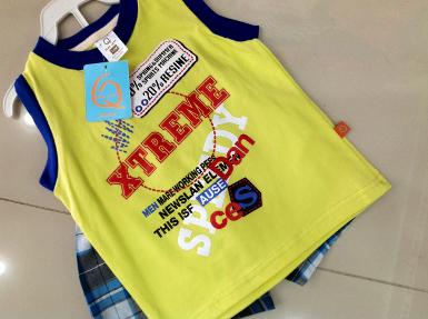 QC B145 Qkidscent ชุด2ชิ้น เสื้อ+กางเกง NEW2014