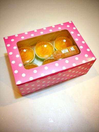 Cup cake dot box