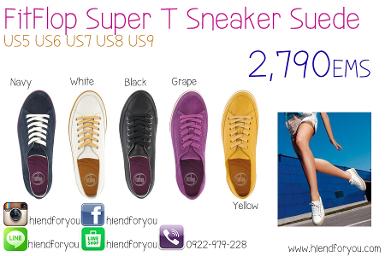 Fitflop Super T Sneaker Suede