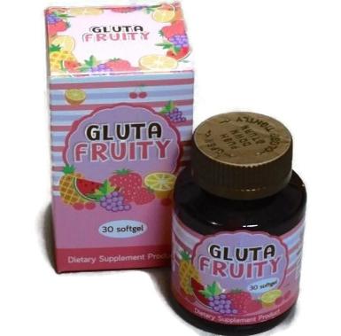 Gluta Fruity กลูต้า ฟรุ๊ตตี้ กลูต้าสูตรเข้มข้น 