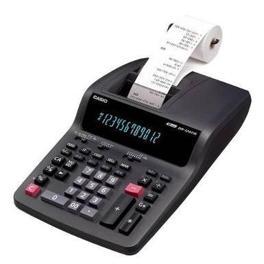CALCULATOR พิมพ์กระดาษขนาดใหญ่ Casio DR120TM สีดำ 