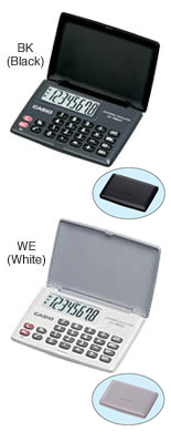 CALCULATOR พกพา Casio Lc160lv สีดำ