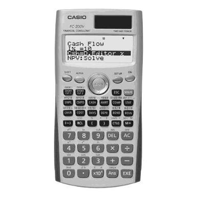 CALCULATOR Casio Fc-200V 
