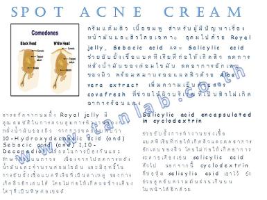 Spot Acne Cream 5 กรัม