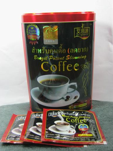 กาแฟบราซิล โพเท๊น สลิมมิ่ง สำหรับคนดื้อลดยาก กระป๋องละ 190 บาท ซื้อ 10 กระป๋อง ราคากระป๋องละ150 บาท!