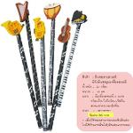 ดินสอไม้หัวดินสอเครื่องดนตรี ไวโอลิน