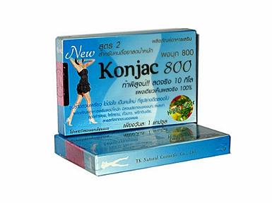 ผงบุกลดน้ำหนัก Konjac 800 Mg.สูตร2