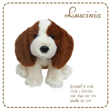 สุนัขบีเกิ้ล ท่านั่ง สูง 8 นิ้ว