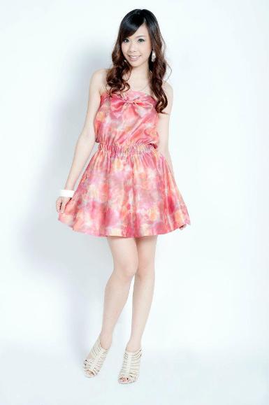 Japan Summer Sunshine Mini Dress