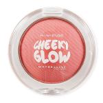 บลัชออนเนื้อฝุ่น CheekyGlow เมย์เบลลีน 01 พีชชี่สวีทตี้