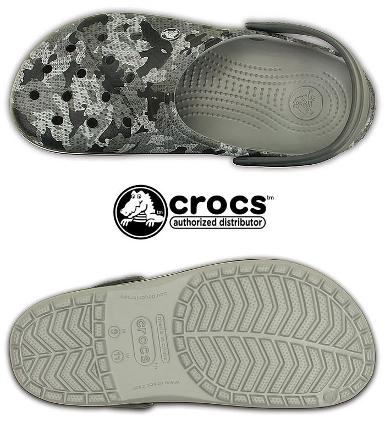 crocs crocband camo clog