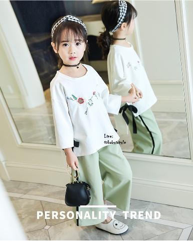  Salesเด็กโต-เฉพาะกางเกงขาบานสีเขียวไซส์ 160:KKK913A