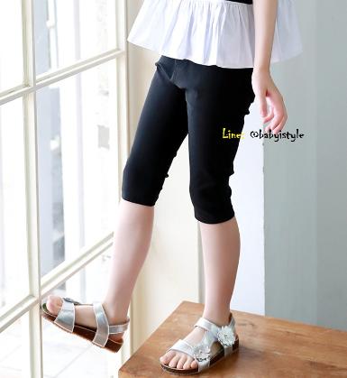 *Sales เด็กโต-กางเกงขา 3 ส่วนสีดำ ขอบเอวยางยืด มีกระเป๋าหน้า-หลัง ไซส์ 150/160 รหัส KKK769