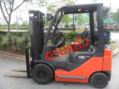 (ขายแล้ว) รถโฟล์คลิฟท์ TOYOTA 8FG15