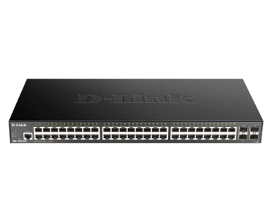 D-LINK DGS-1250-52X 52-port Gigabit Smart Managed Switch with 4-port 10G Uplinks