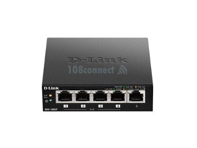 D-LINK DGS-1005P 5‑PORT DESKTOP GIGABIT PoE+ SWITCH