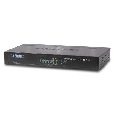 PLANET VC-204 4-Port 10/100Mbps Ethernet over VDSL2 Bridge (Profile 17a)