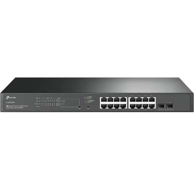 TP-LINK TL-SG2218P JetStream 18-Port Gigabit Smart Switch with 16-Port PoE+