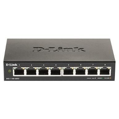 D-LINK DGS-1100-08V2 8-Port Gigabit Smart Managed Switch