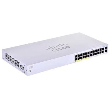 CISCO CBS110-24PP-EU Unmanaged 24-port GE, Partial PoE, 2x1G SFP Shared