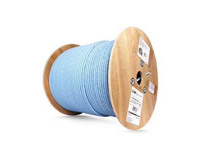 LINK US-9146LSZH CAT 6A UTP SUPER XG ( 750 MHz ) CABLE, LSZH 305M./Box(Blue)