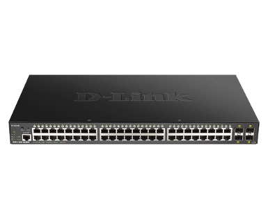 D-LINK DGS-1250-52XMP 52-Port 10-Gigabit Smart Managed PoE Switch