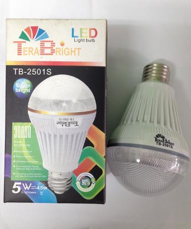 หลอดไฟLED TERABRIGHT5w/45w,220v สีขาว